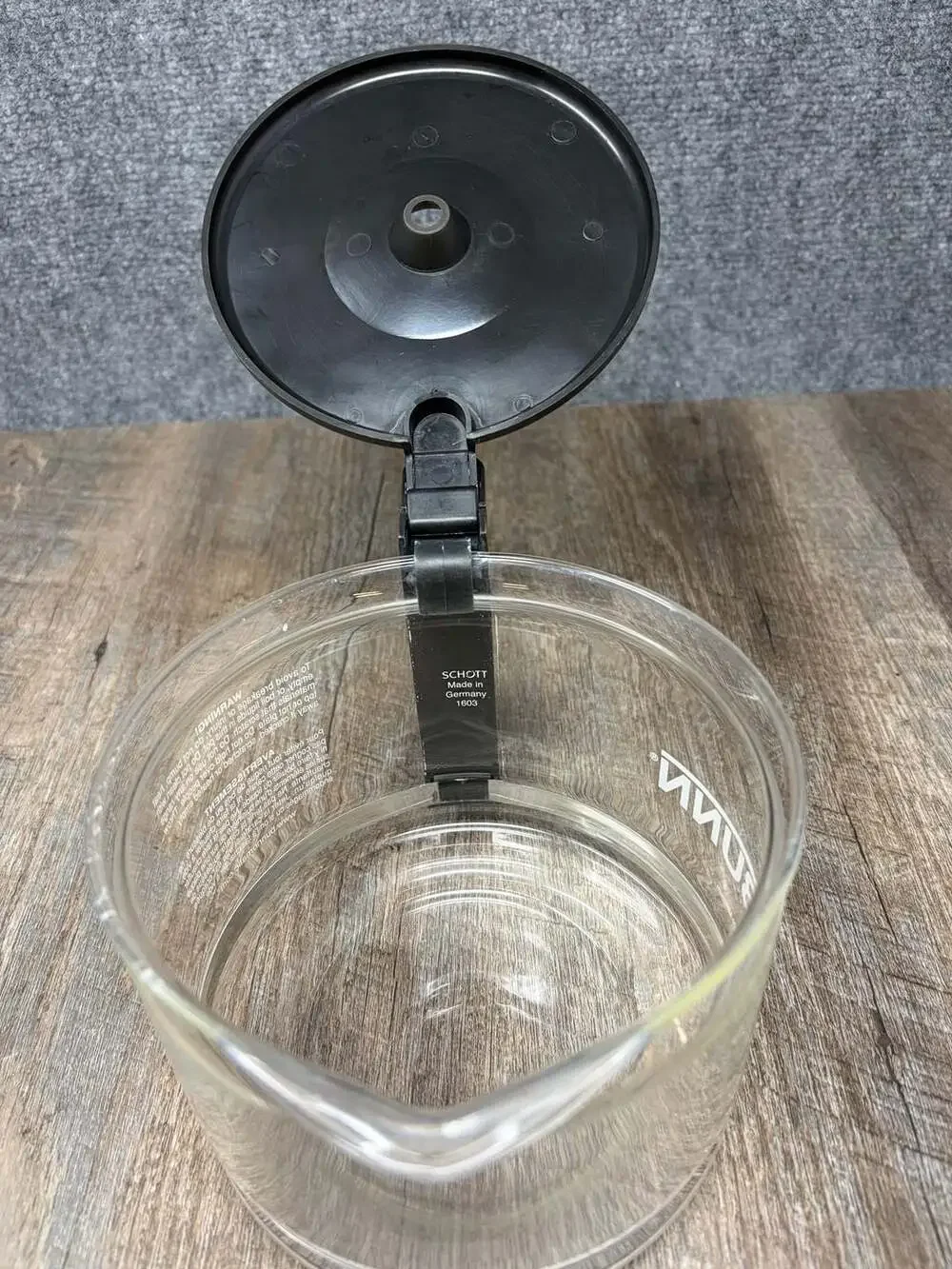 Bunn Coffee Maker 10 Cup Black Carafe Replacement Decanter Pot Glass and Lid